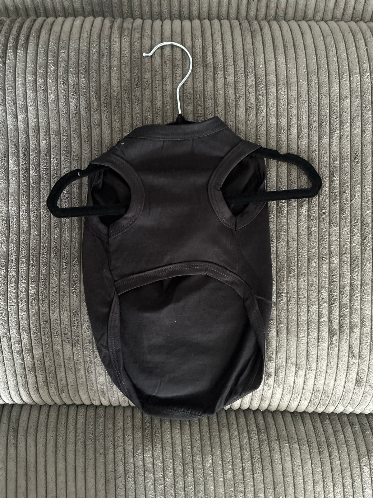 Small- Black pet tank top