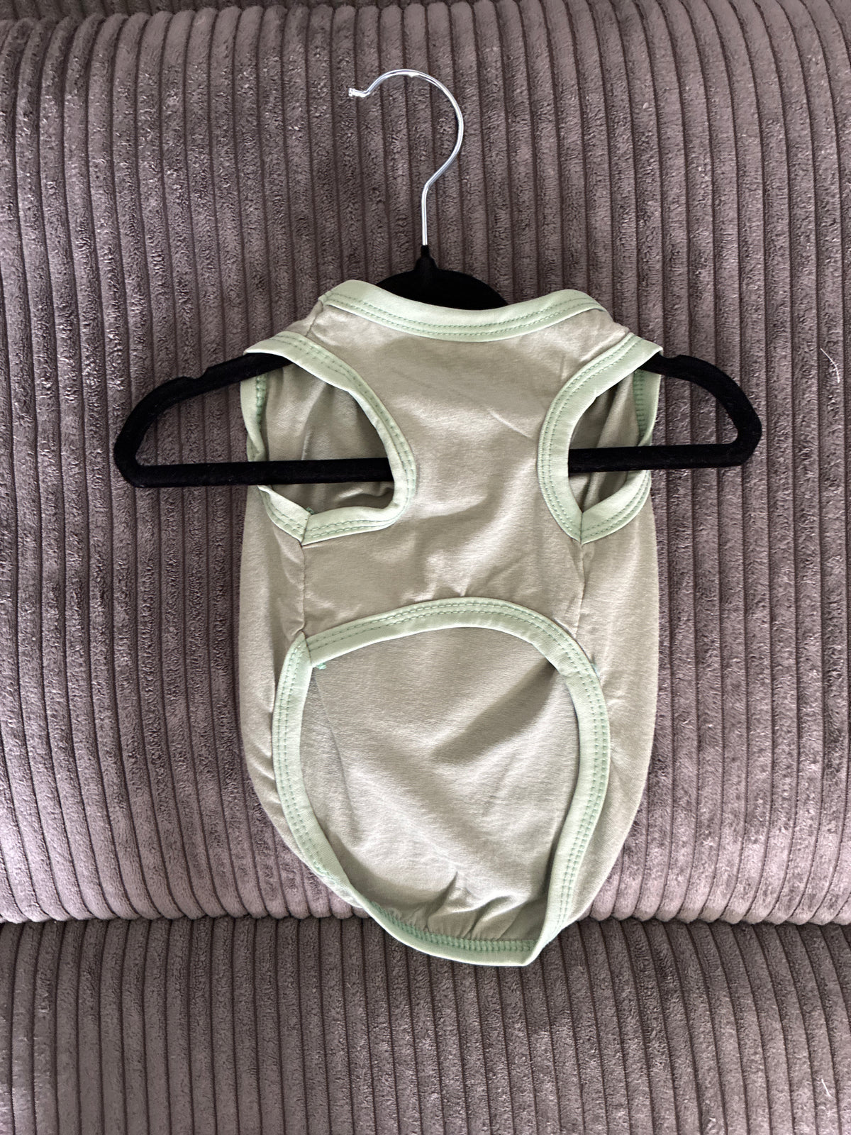 Small- green pet tank top