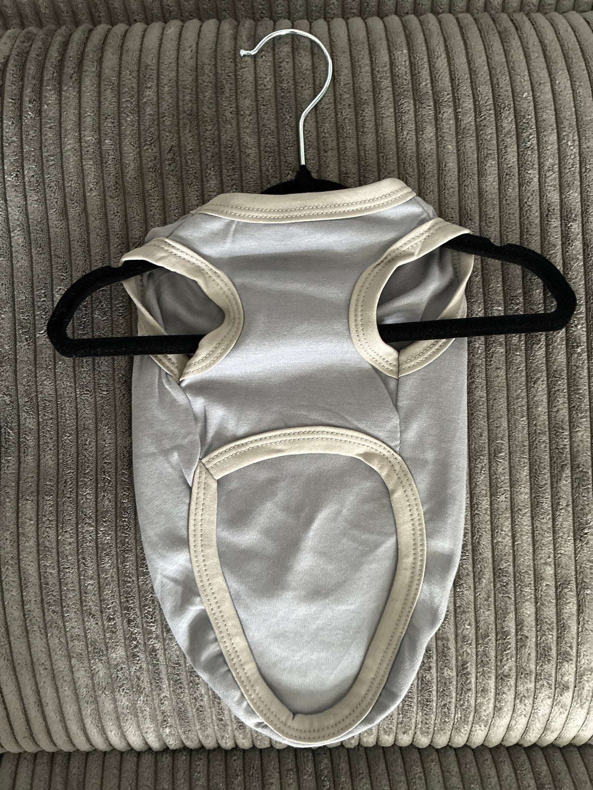 Small- Grey pet tank top