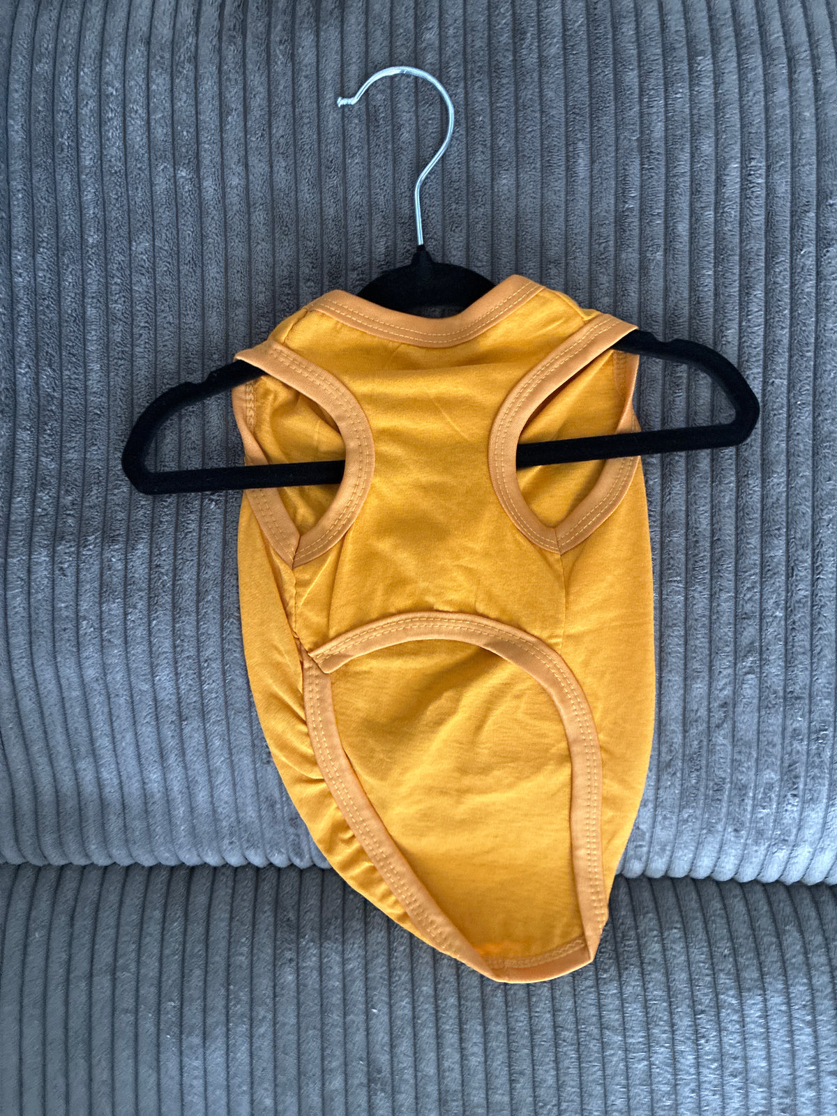 Small- Yellow pet tank top