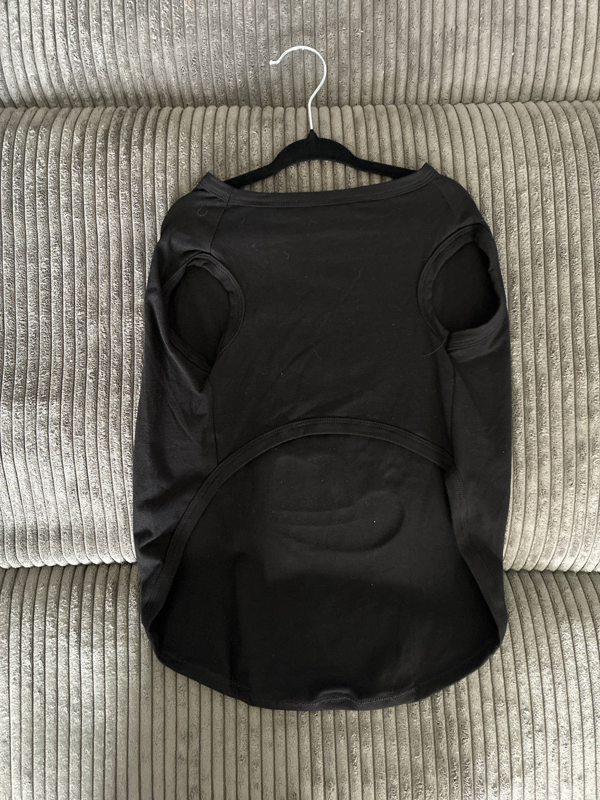Large- Black pet tank top