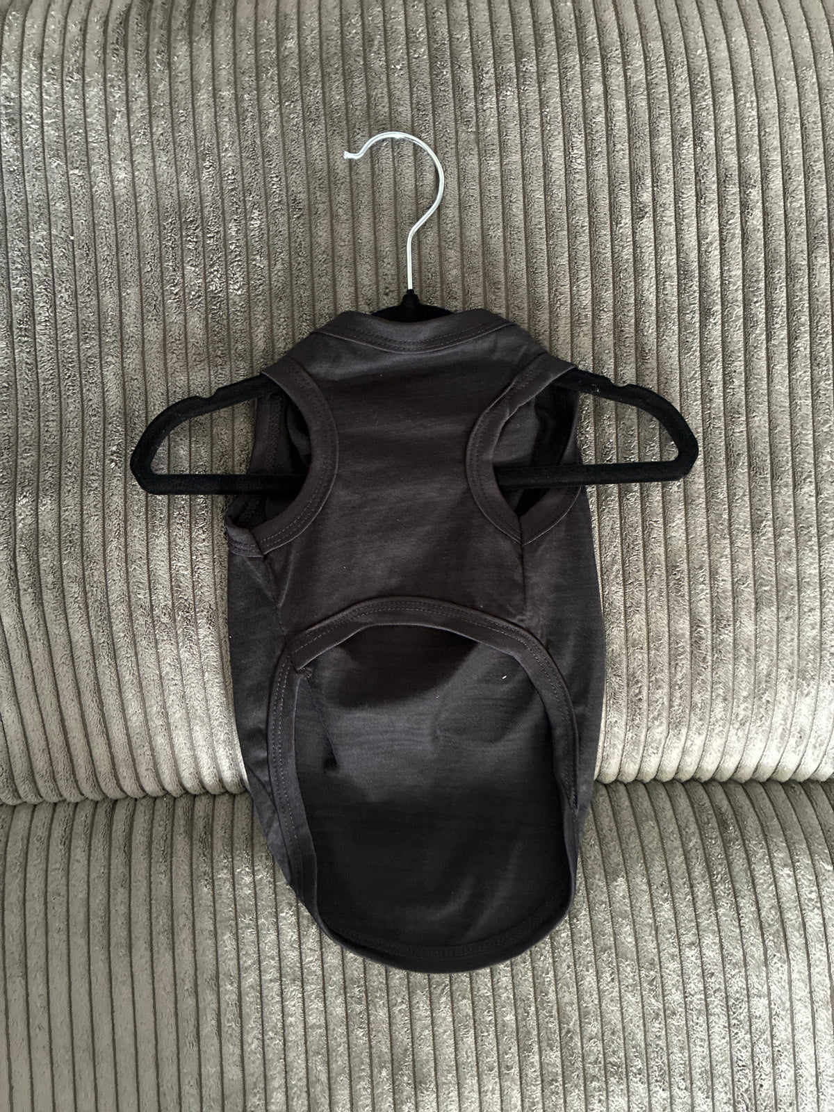 Small- Black Pet tank top