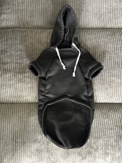 3XL- Black Pet hoodie