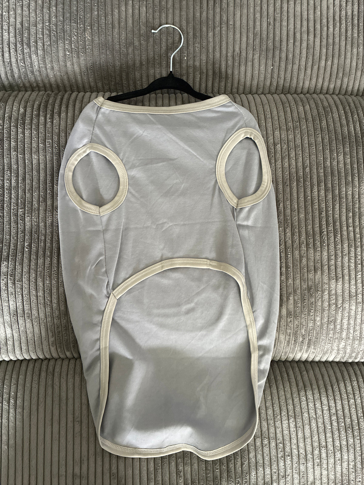 XL- Grey pet tank top