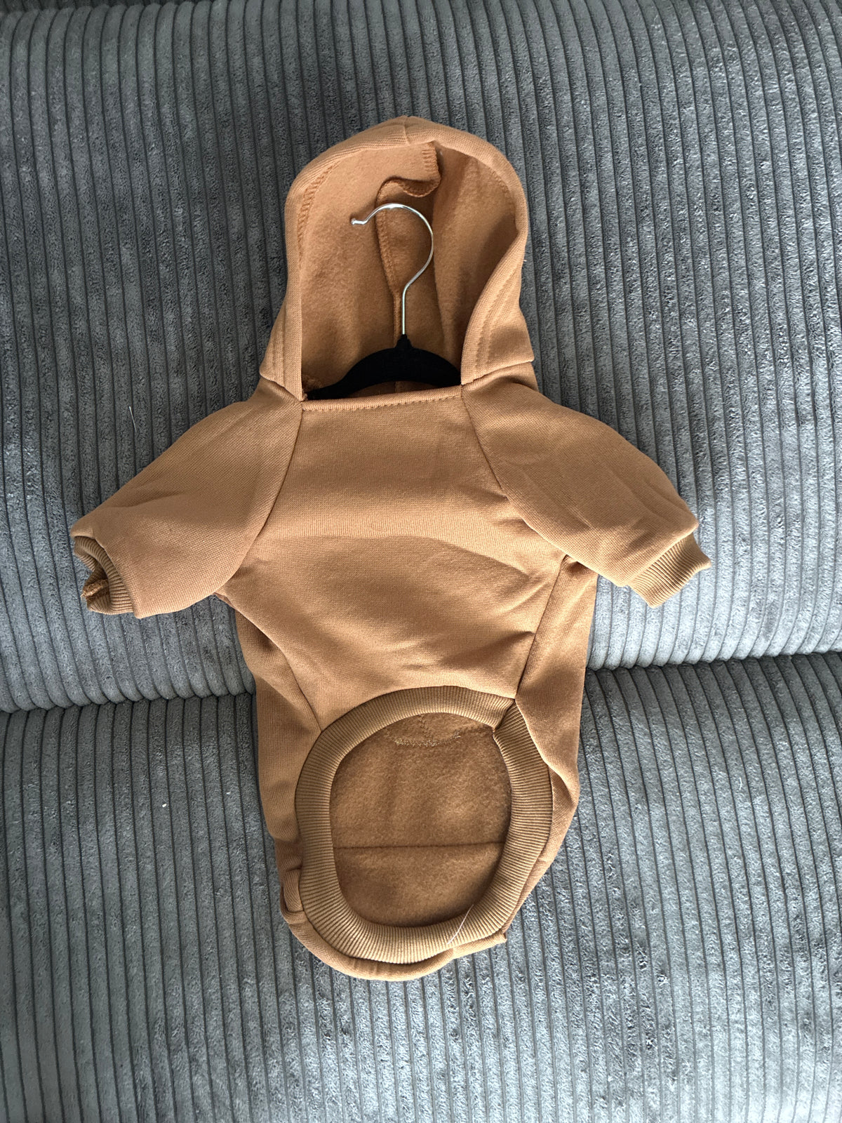 Medium- Brown pet hoodie