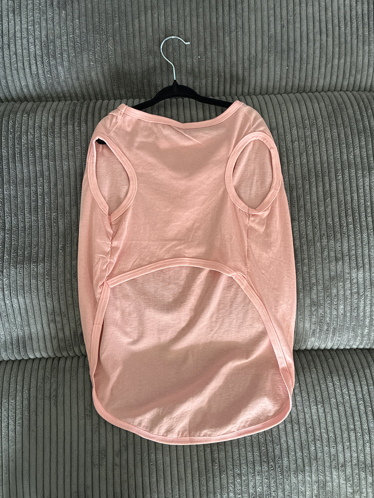 XL- pink pet tank top