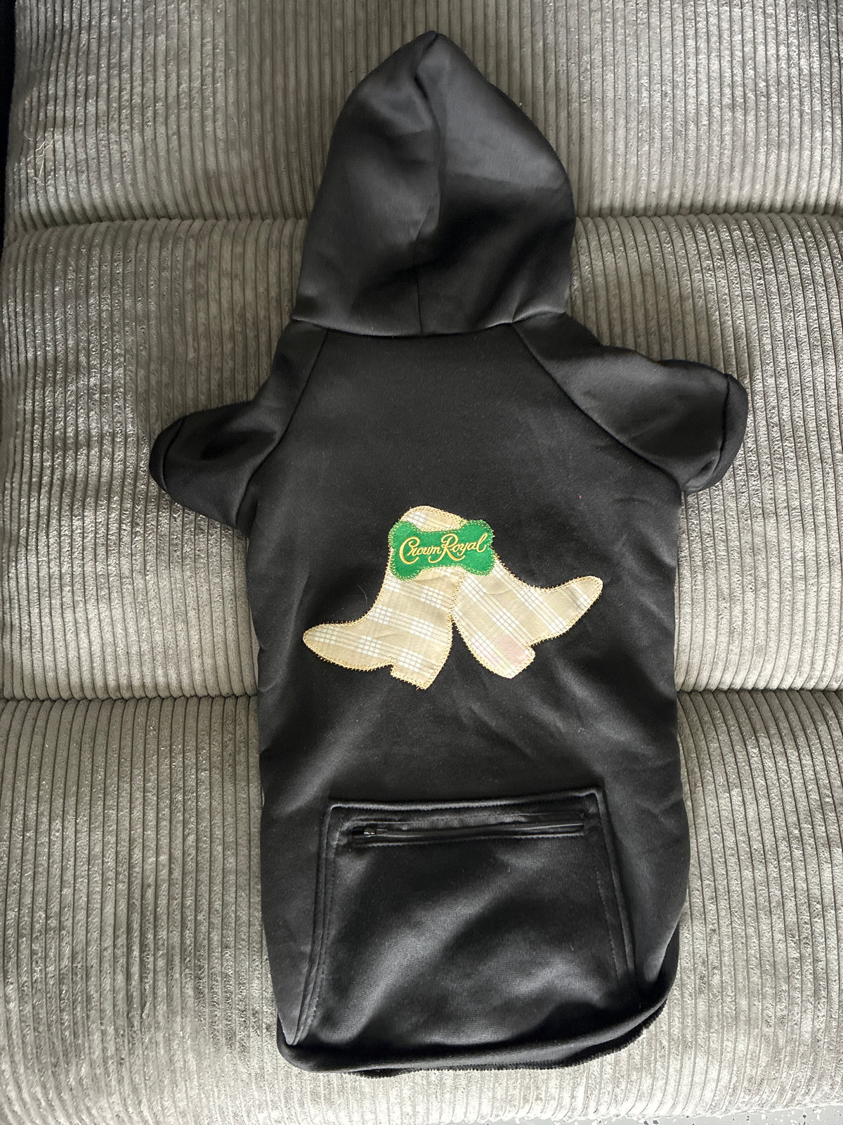 4XL- Black Pet hoodie