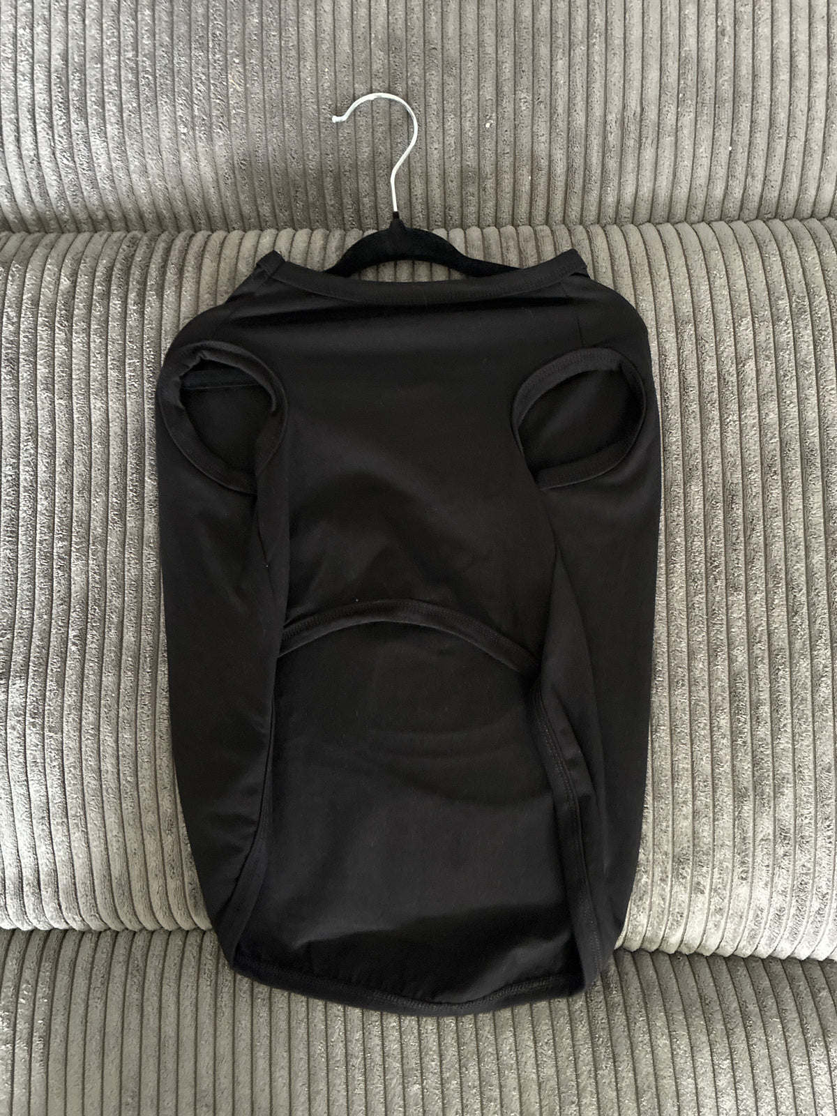 Large- Black pet tank top